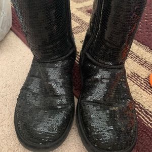 Black Ugg sparkle